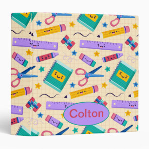 Back to School Elements 3 Ring Binder