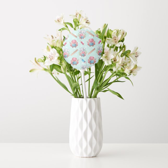 Back to School Elephant Pattern Balloon (Vase)