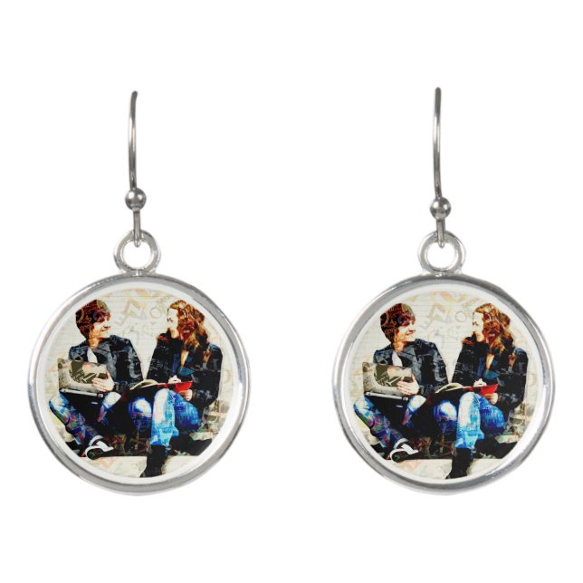 Back to School - Finding Your Voice Earrings (Front)