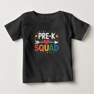 Back to School First Day of Pre-K Preschool  Baby T-Shirt