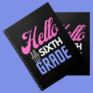 Back to School, First Day Of School, School Girls Notebook