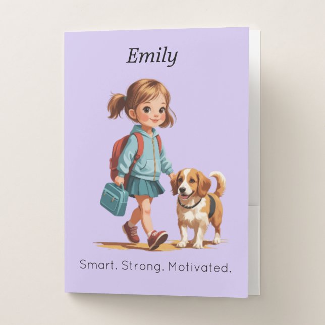 Back to School Folder – Personalized (Front)