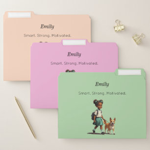 Back to School Folder Set of 3