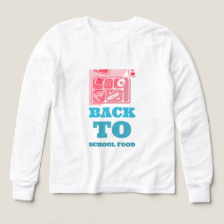 Back To School Food-School Lunch Break Tri-Blend Shirts
