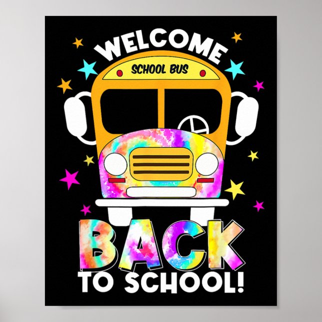 Back To School For Bus Drivers Transportation Dept Poster (Front)