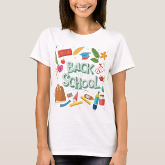 “Back to School Fun – Colorful Classroom Essential T-Shirt