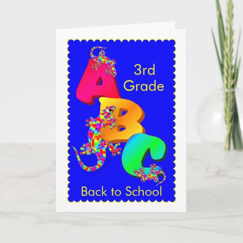 Back To School Fun for Kids Card