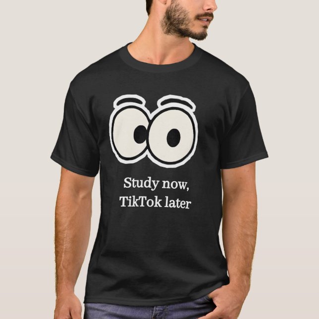 Back to School Funny Eyes Shirt – Custom Text (Front)