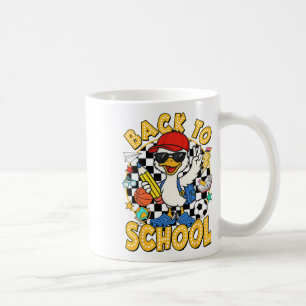 Back To School Funny Silly Goose First Day Of Scho Coffee Mug