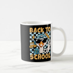 Back To School Funny Silly Goose First Day Of Scho Coffee Mug