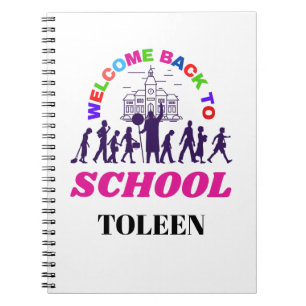 Back To School Funny Teacher Personalized Notebook
