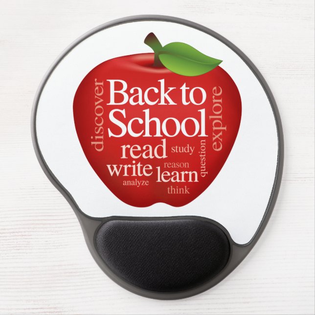 Back to School Gel Mouse Pad (Front)
