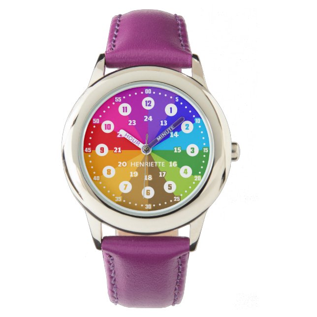 Back to School Gift Learning Watch Kids Wristwatch (Front)