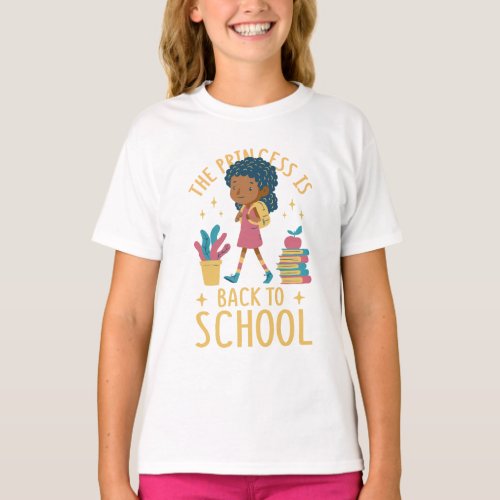 Back to school girl design T_Shirt