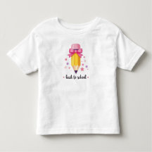 Back to School girl Shirt, Kindergarten,Pre-K