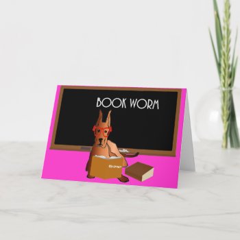 Back To School Greeting Card by BarkWithin at Zazzle