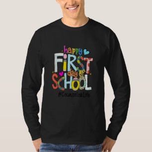 Back To School Happy First Day Of School Cute Coun T-Shirt