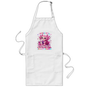 Back to School Im Ready to Axolotl Questions Long Apron