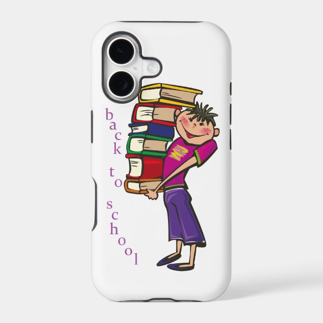 BACK TO SCHOOL IPHONE CASE (Back)