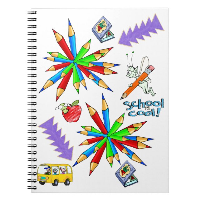 Back to School is Cool Notebook (Front)
