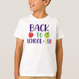 Back to School...ish – Funny Lazy Student Vibes T-Shirt
