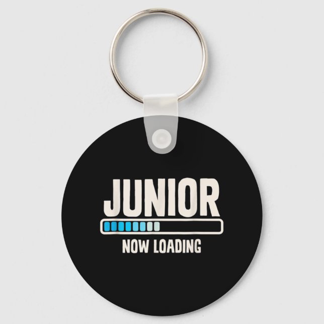 Back To School Junior 11th Grade Now Loading  Keychain (Front)
