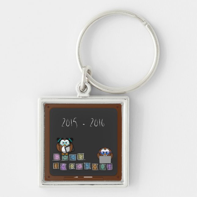 back to school keychain (Front)