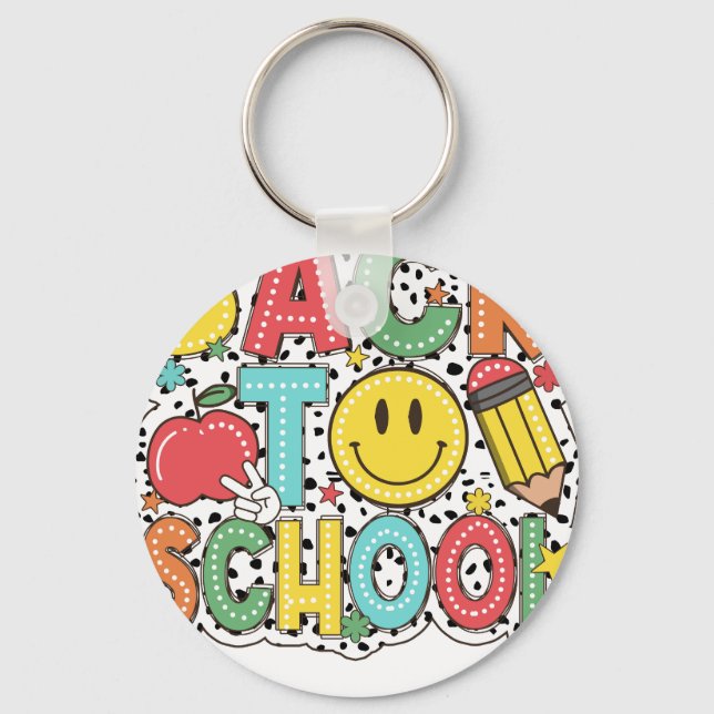 back to school keychain (Front)