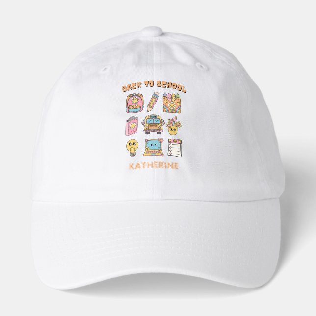 Back to School Kids  Hat (Front)
