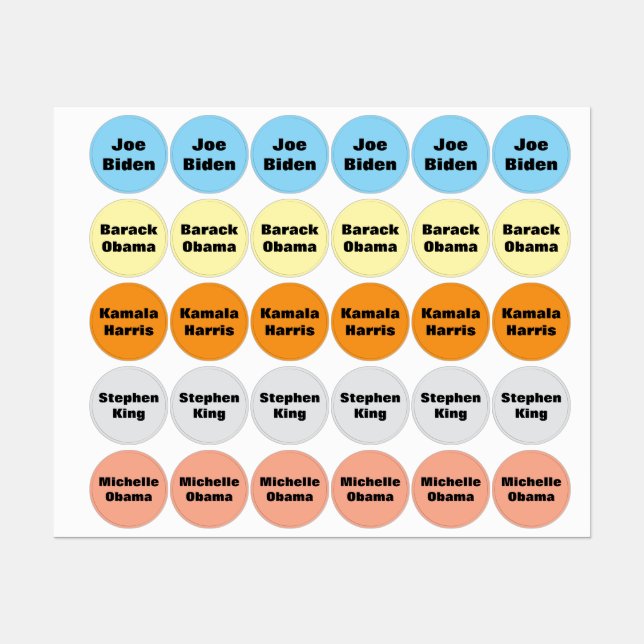 back to school kids kids' labels (Sheet)