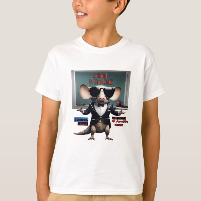 Back to School Kid's Tees.  Cool Kids Style! T-Shirt (Front)