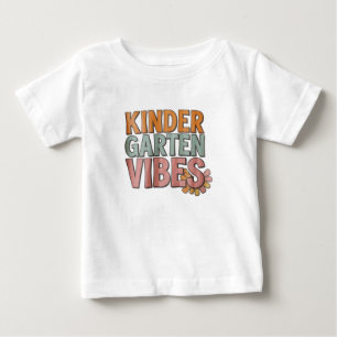 Back to School Kindergarten Pre K First Grade Baby T-Shirt