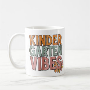 Back to School Kindergarten Pre K First Grade Coffee Mug