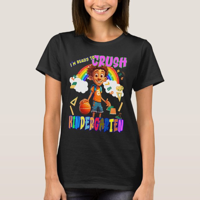 Back to School Kindergarten T-Shirt (Front)