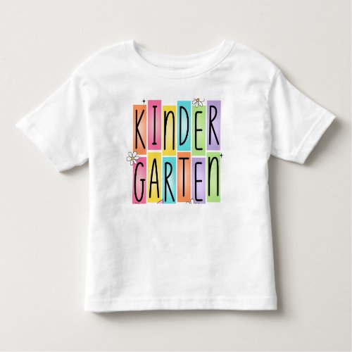 Back To School Kindergarten T_Shirt