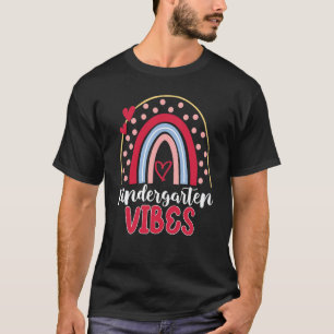 Back To School Kindergarten Vibes Student Teacher T-Shirt