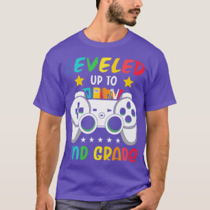 Back to school- leveled up to 2nd grade T-Shirt