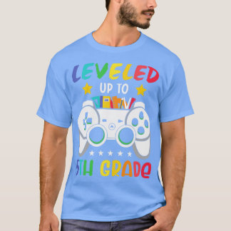 Back to school- leveled up to 5th grade T-Shirt