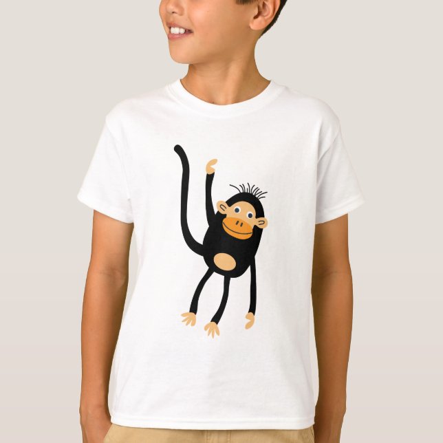 Back To School Little Monkey T-Shirt (Front)