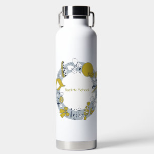 Back to School Little Things Teacher's Coffee and  Water Bottle
