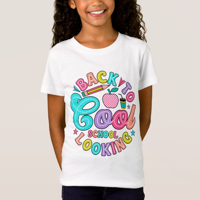 Back To School Looking, Kindergarten T-Shirt (Front)