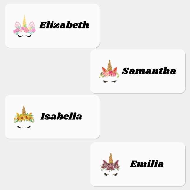 Back to School Multiple Names Clothing Labels (Group)