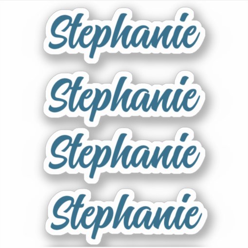 Back to School Name Stickers | Zazzle