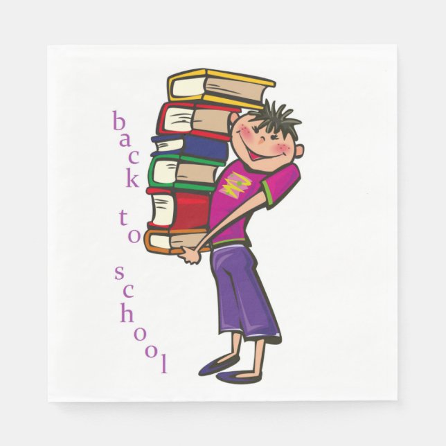 BACK TO SCHOOL NAPKINS (Front)