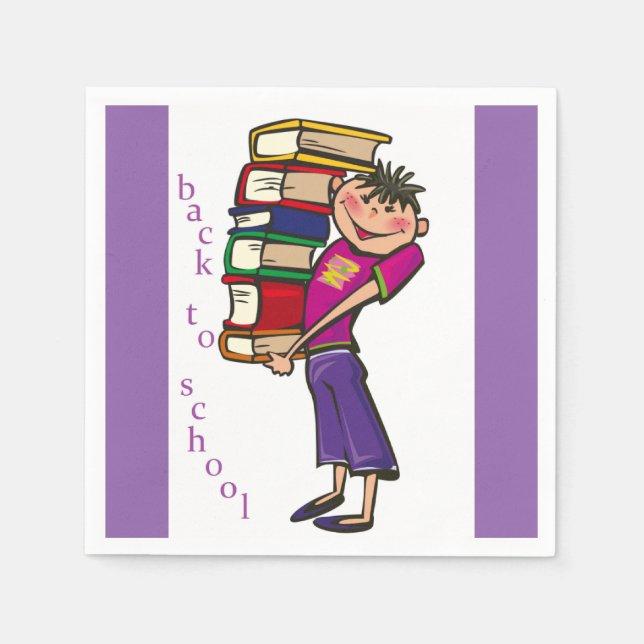 BACK TO SCHOOL NAPKINS (Front)