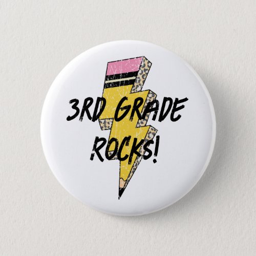 Back to School Night Buttons Pins Grade Rocks 