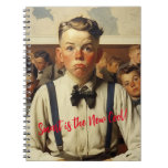 Back to school Norman Rockwell drawings style Notebook