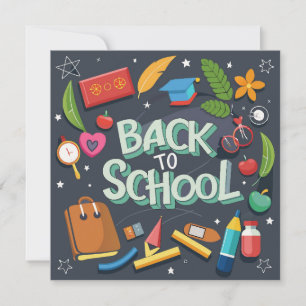 back to school note card