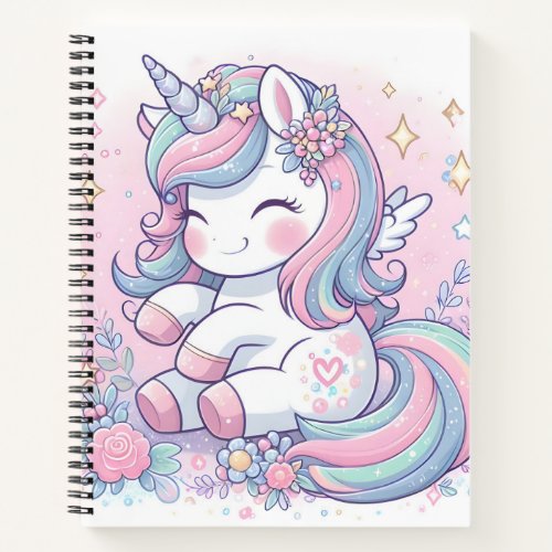 back to school notebooks unicorn