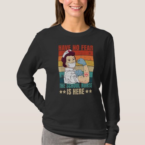 Back to School nurse Quote for a School nurse  1 T_Shirt